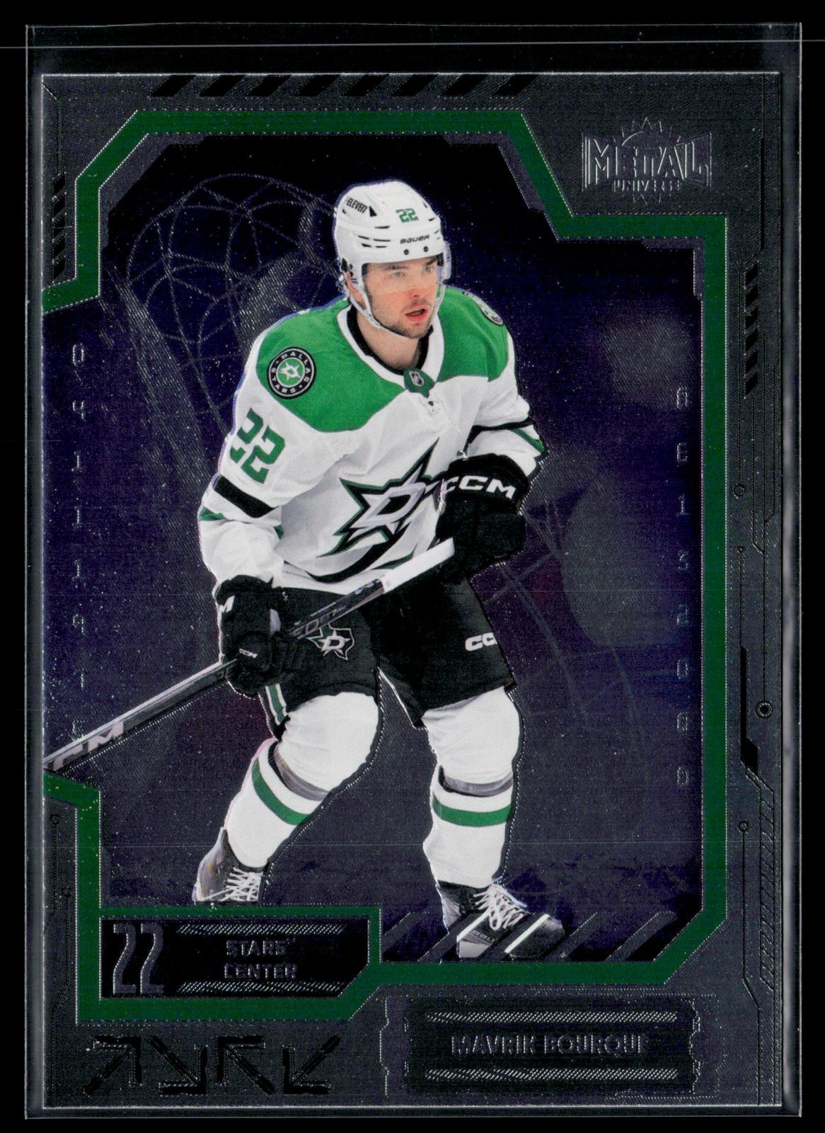 Mavrik Bourque - 2025-26 Upper Deck Metal Universe #32 - Stars
