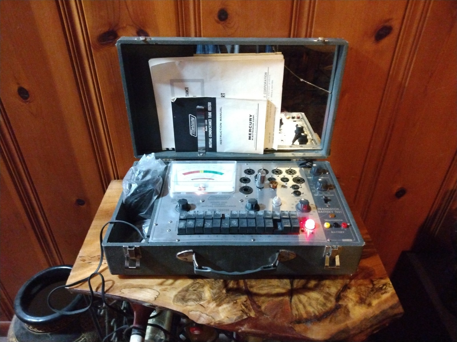 Mercury Model 1200 Dynamic Mutual Conductance Tube Tester