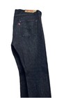 Levi's 501 Straight Fit Button Fly Denim Jeans Mens Size 34X29 Dark Wash Cotton — photo 1
