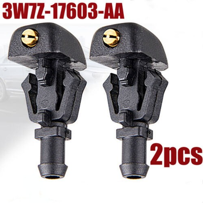 #ad High Quality Practical To Use Washer Spray 2Pcs 3W7Z17603AA ABS Car Accessories AU $14.91