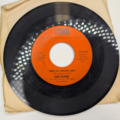 #ad 1965 Kahuna Don Barrie Tiara 45 RPM Forget It Charlie Rose Of Cherry Bay Garage $12.25