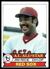 1979 Topps Baseball Jim Rice Boston Red Sox #400 EX-MT Card