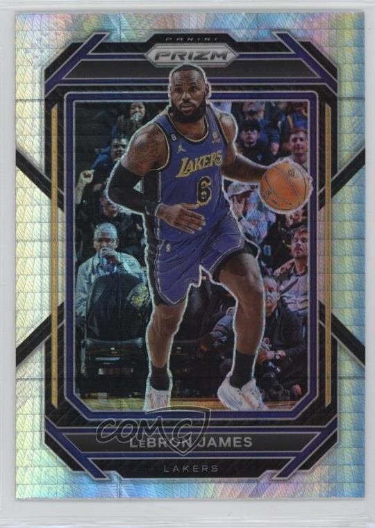 2022-23 Panini Prizm Hyper Prizm LeBron James #134 rf2