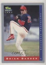 1993 Classic Best Minor League Brian Barber #124 0t2