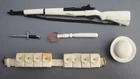 Gi Joe vintage Action Sailor Navy Dress Parade set. Baynet, White Billy Club HTF