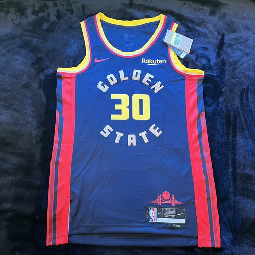 Nike Golden State Warriors Stephen Curry 2024-25 City Swingman Jersey Mens Small