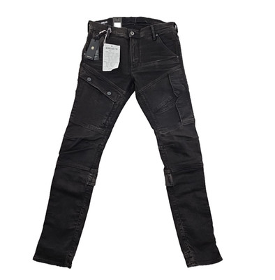 G-Star Raw Airblaze 3D Jeans Men's 32x34 Moto Black Skinny NEW Superstretch NWT