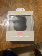 Heyday AirPods Pro Case Cover Black Silicone w/ Carabiner Clip Gen 1 2 NEW