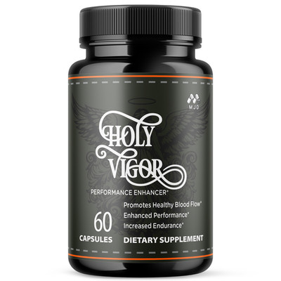 (1 Pack) Holy Vigor Advanced Male Health Support Supplement HolyVigor 60 Caps
