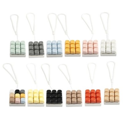 9-Key Mechanical Keyboards Switches Tester Keychain 9 Clicky Keys Stress Relief