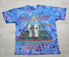 VINTAGE 1994 PINK FLOYD THE DIVISION BELL TOUR T SHIRT L TIE DYE 90S CONCERT