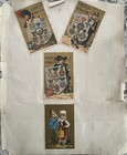 14 Pages of 1880’s Victorian Trade Cards and Ephemeral, Frog Duck Humor Cards — photo 4