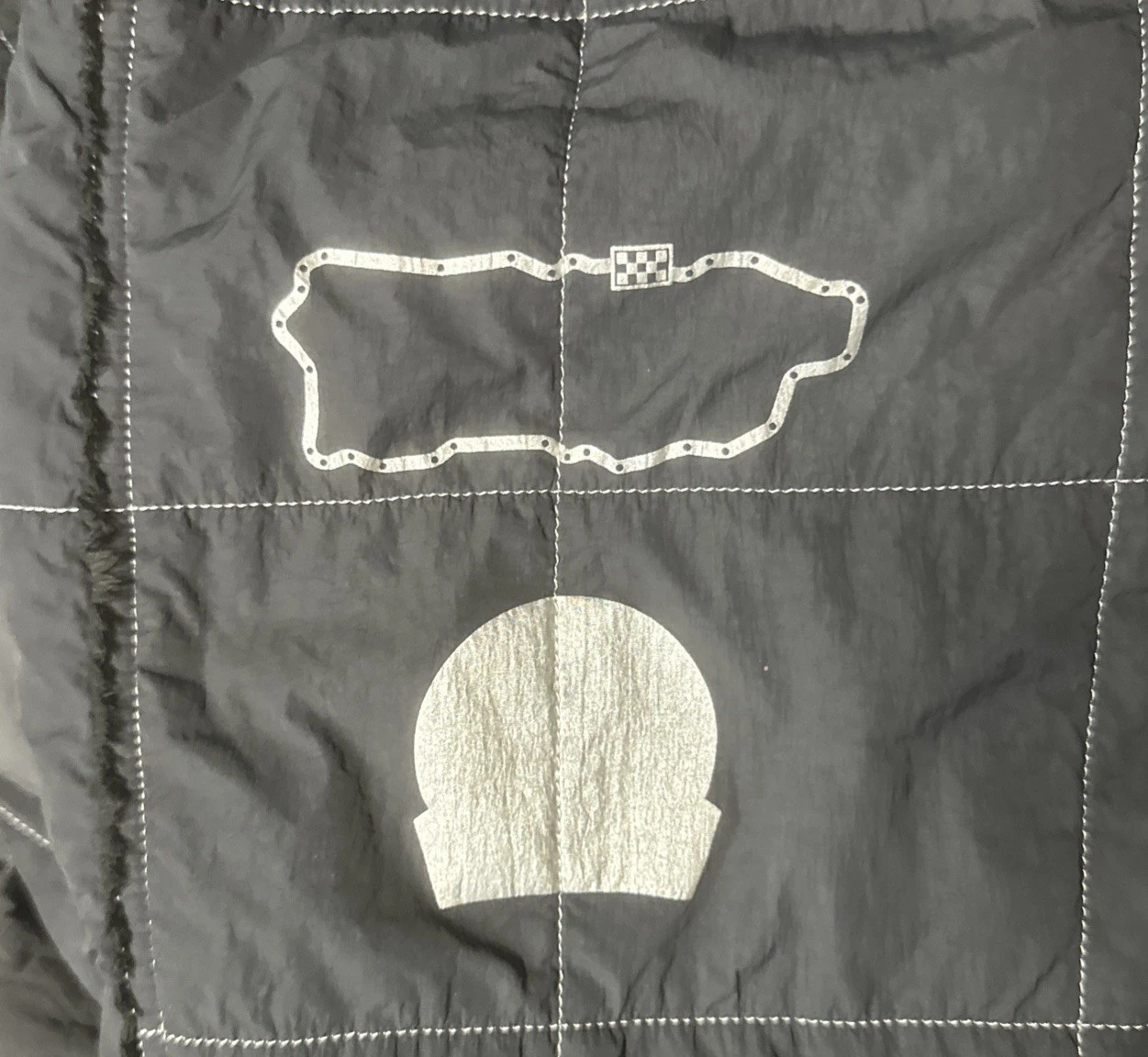 NWT Adidas Mercedes-AMG F1 Racing Jacket Bad Bunny Dark Grey XL KH4143 $250 image 4
