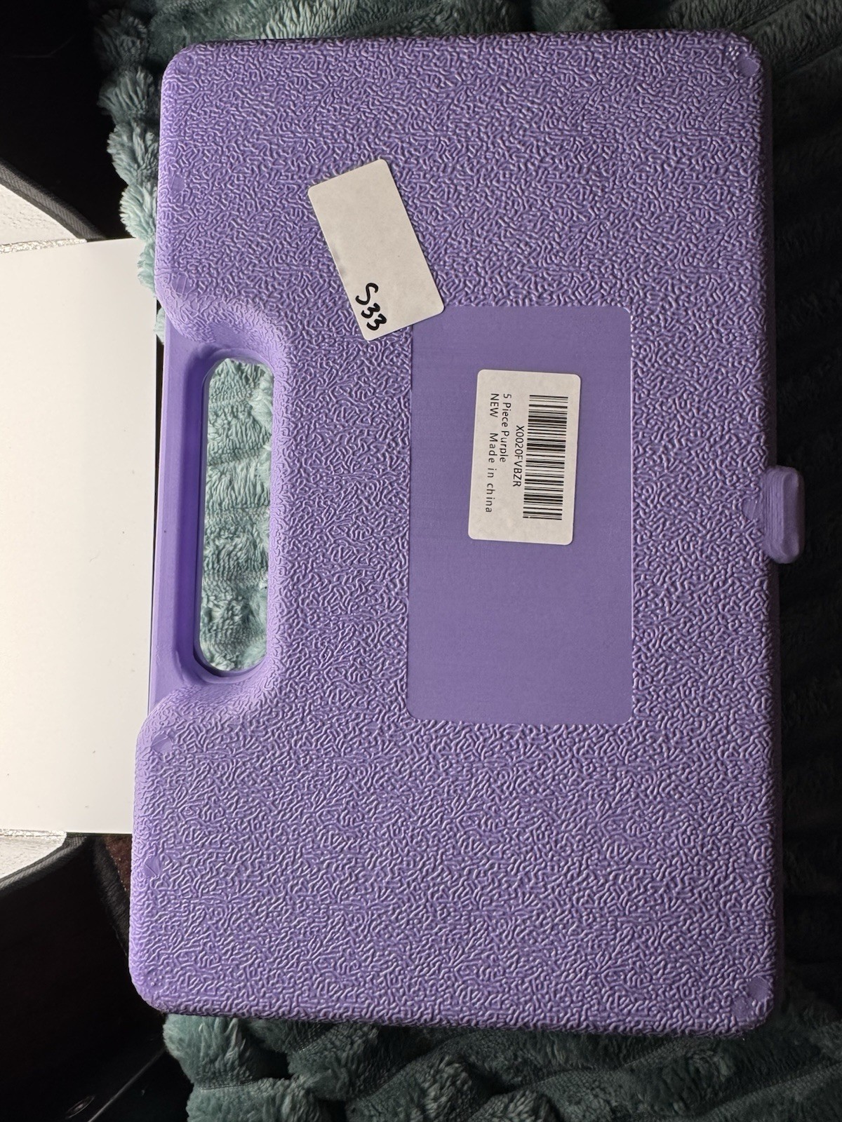 5-Pc Floral Garden Tool Set ? Trowel, Rake, Weeder, Pruner, Sprayer & Case