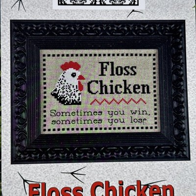 Noteworthy Needle Cross Stitch Pattern  Floss Chicken Chart
