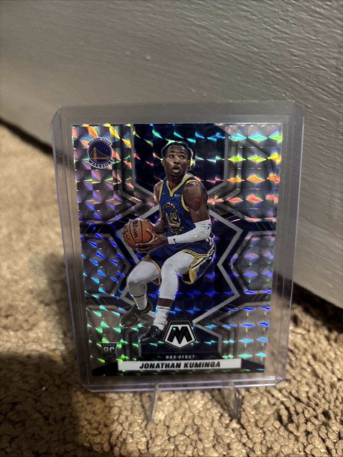 2021-22 Panini Mosaic NBA Debut Jonathan Kuminga #268 (RC)
