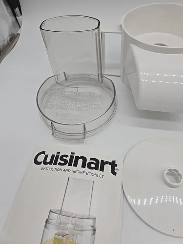 Cuisinart 3 Cup Food Processor DFP-3 Handy Prep Slice Shred Compact / Pre-owned - Picture 15 of 16