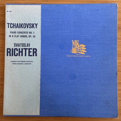 Tchaikovsky Piano Concerto No.1 S. Richter MK 1501 RARE LP Classical USSR - VG