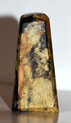 Hand Carved Gold Dominant Tower 1800s Ore Knob Copper Mine Appalachian Vault