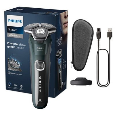 Shaver Series 5000 - Wet Dry Elektrischer Herren S Rasierer Elektrorasierer für UK