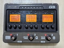 USED Zoom G3 Multi-Effects Guitar Effect Pedal Amplifier Simulator Japan