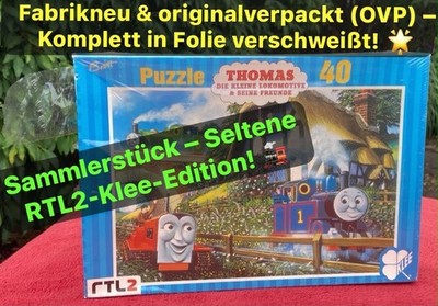 Thomas die Lokomotive & seine Freunde Puzzle Klee RTL2 1998 OVP & SEALED Vintage