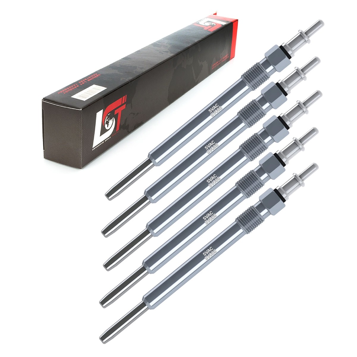 5x Glow Plug Rod  for CHRYSLER PT Cruiser JEEP Grand Cherokee II WJ WG