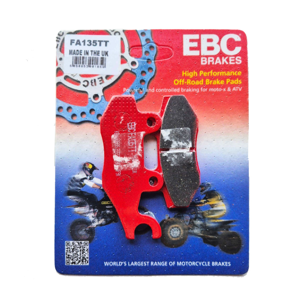 EBC FA135TT Brake Pads Front for Suzuki LT-F 500 FW/FX/FY/FK1/FK2 1998 - 2002
