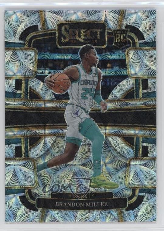2023-24 Panini Select Concourse Scope Prizm Brandon Miller #80 1k9t