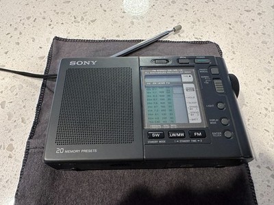 Sony ICF-SW40 Portable World Band Pocket Shortwave Radio Japan