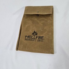 HellFire Bushcraft Grill Stainless Steel Campfire Cooking Grate (2-Pack) Port...