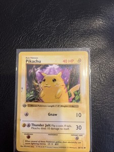 1st Edition Shadowless Pikachu | eBay