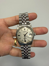 Rolex Datejust Automatic Stainless Steel Silver Dial Fluted Bezel Date