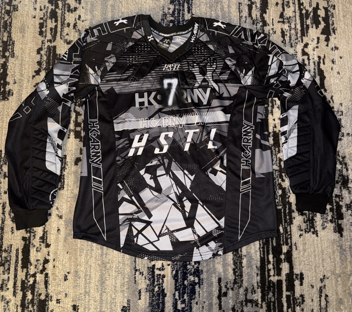 Maillot HK Army HSTL Line Paintball - Charcoal/Black/Grey - Taille 2XL - Neuf