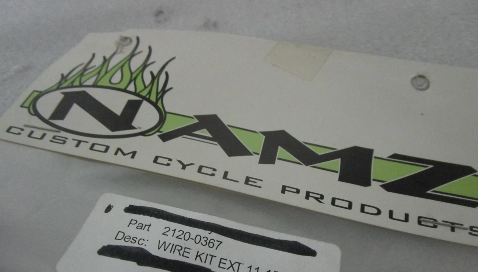 Extensión de cableado interruptor manillar Namz 4" para Harley Softail Dyna Sportster Foto 3 de 4