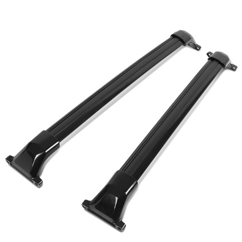 For 20172020 Gmc Acadia Glossy Cargo Baggage Luggage Roof Rack Rail