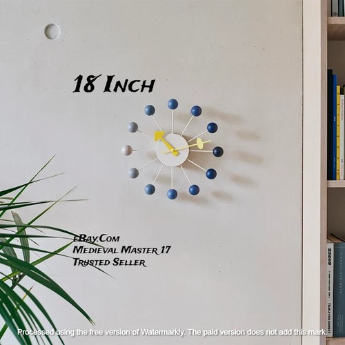 Vitra Ball Wall Clock Special Edition Dusk handmade Work Replica Special Edition - Picture 8 of 8