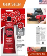 Eclectic Shoe Goo Adhesive Glue - Shoe Repair, Clear, 3.7 fl. oz.