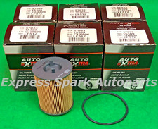 Estuche de 6 filtros de aceite de motor AUTO EXTRA 618-57033 para CHEVROLET, SATURN, CH8806