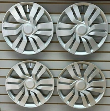 NEW 15" Silver Hubcap Wheelcover 2015-2017 Honda FIT Replacement SET