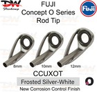 <!--F#f_0-->Fuji Rod Tip CCUXOT Extra Heavy Duty Frosted Silver Frame O Ring Fishing Rod Tip<!--F/-->