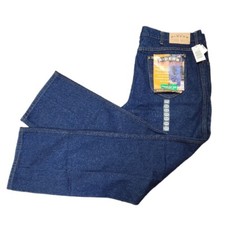 Vintage Lee Riders Regular Fit Straight Leg 42 X 32 Deadstock 80s Jeans USA Made