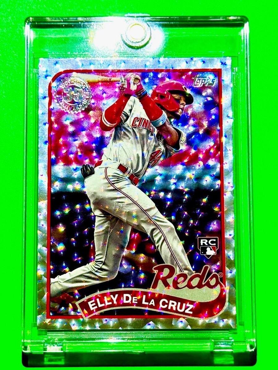 Elly De La Cruz RARE MINT SILVER ICE REFRACTOR ROOKIE CARD 2024