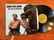 DAVE VAN RONK No Dirty Names LP 1966 FT-3009 Vinyl Verve Folkways folk MONO orig
