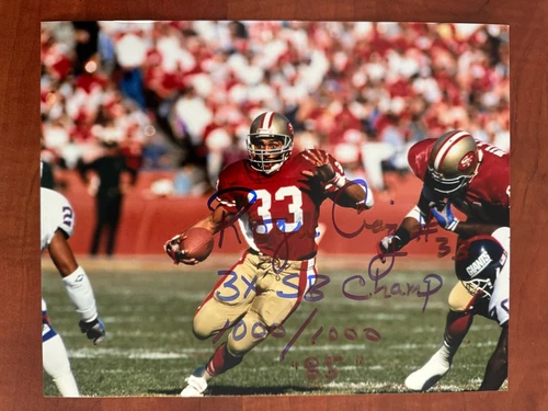Roger Craig Signed SAN FRANCISCO 49ERS 8x10 Photo