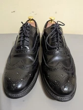 Vintage Executive Imperials Men's WingTip Oxford Shoes US Size 10.5C. Perforated