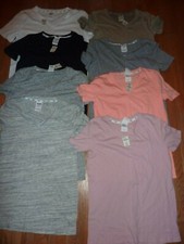 VICTORIAS SECRET PINK NEWEST VNECK DOG TEESHIRT COLOR SIZE CHOICE NWT