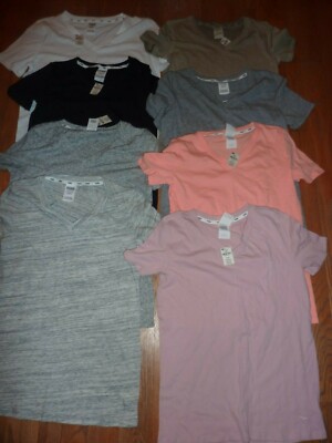 VICTORIAS SECRET PINK NEWEST VNECK DOG TEESHIRT COLOR SIZE CHOICE NWT