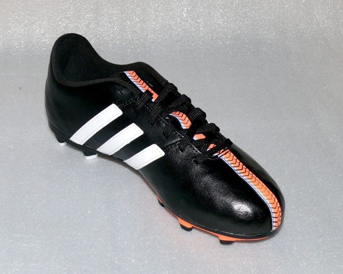 adidas B40159 11 Nova FG J Leder Fußball schuhe Soccer 38 2/3 UK5,5 Schwarz Weiß - Bild 11 von 12
