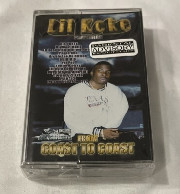 #ad Lil Keke From Coast To Coast Reliat Entertainment CASSETTE BRAND NEW SEALED $13.90